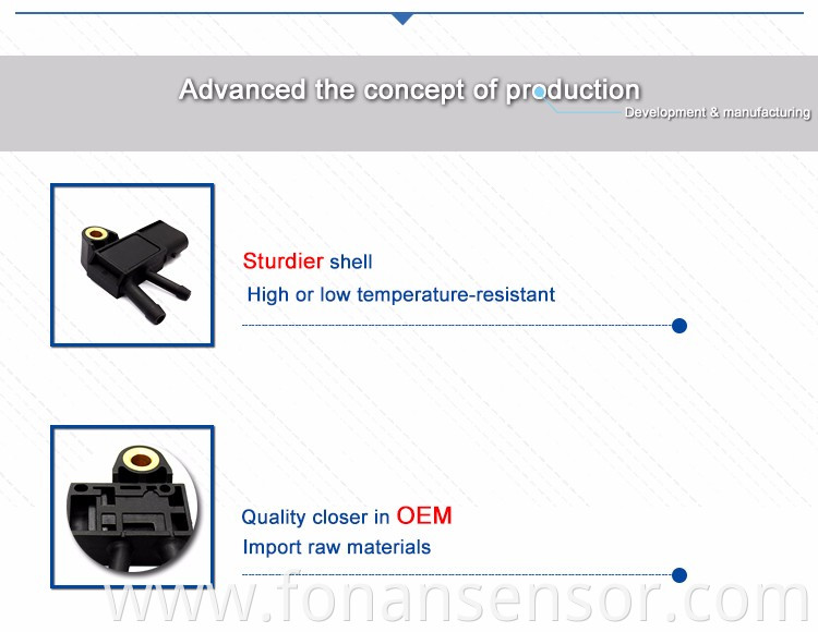 high quality DPF European emission Standards differential pressure sensor for MERCEDES GL-CLASS X164 2006 0281002823